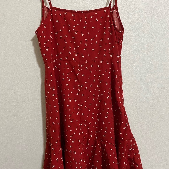 SHEIN MINI DRESS SIZE XS RED COLOR - Picture 3 of 3